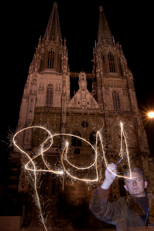 Happy new year 2011 from Regensburg
